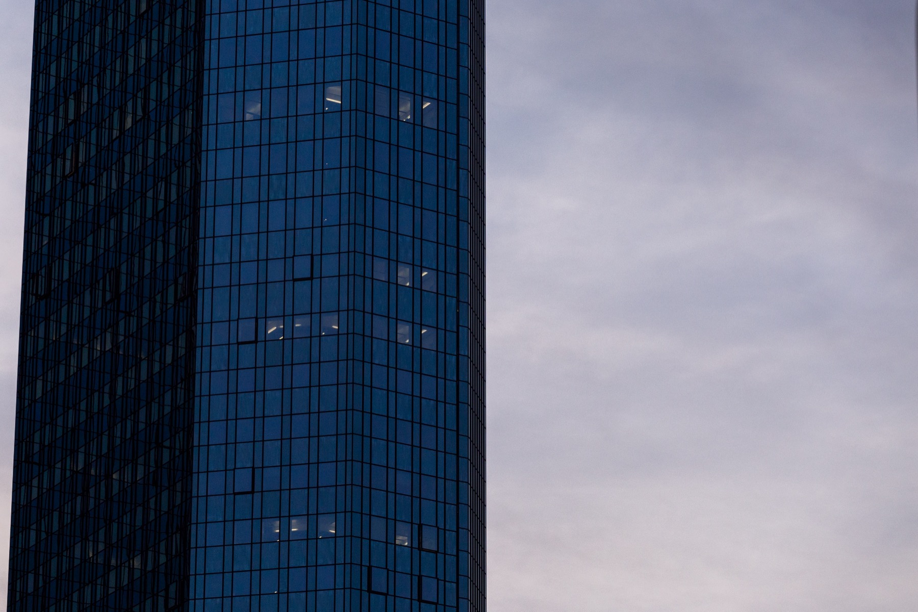 Financial district skyline where development finance institutions operate